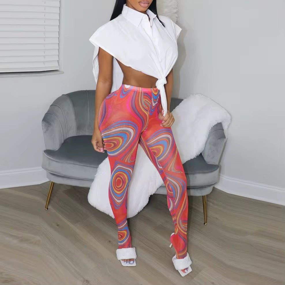 On My Body Mesh Leggings