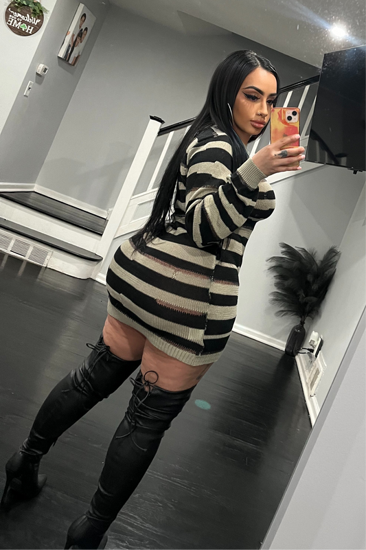 After Dark Knitted Dress